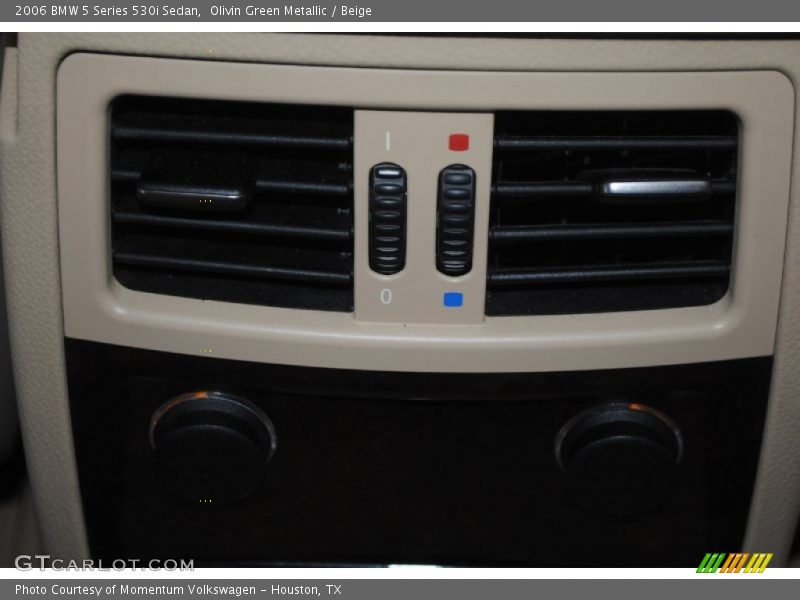 Olivin Green Metallic / Beige 2006 BMW 5 Series 530i Sedan