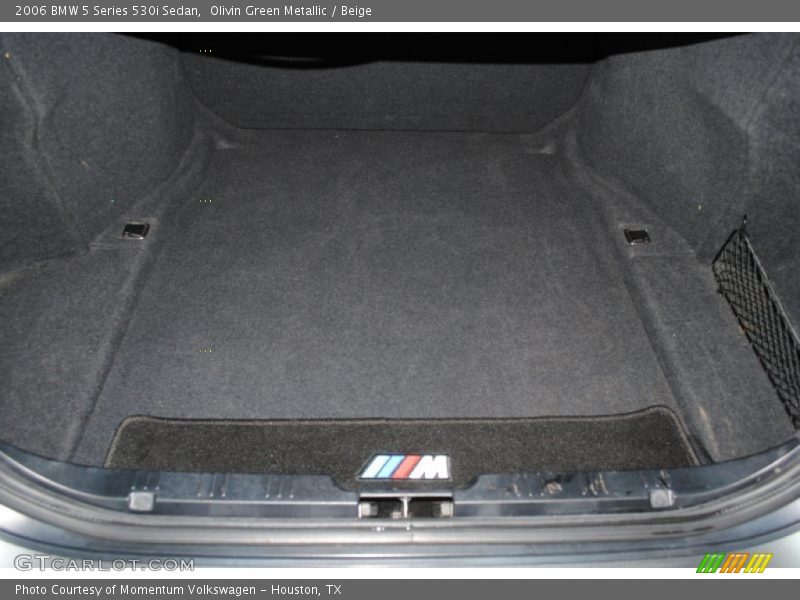 Olivin Green Metallic / Beige 2006 BMW 5 Series 530i Sedan