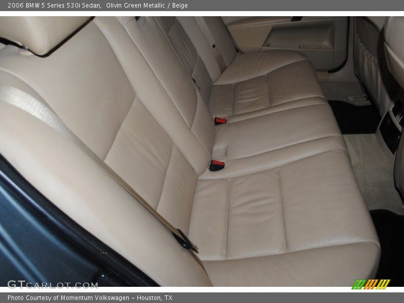 Olivin Green Metallic / Beige 2006 BMW 5 Series 530i Sedan