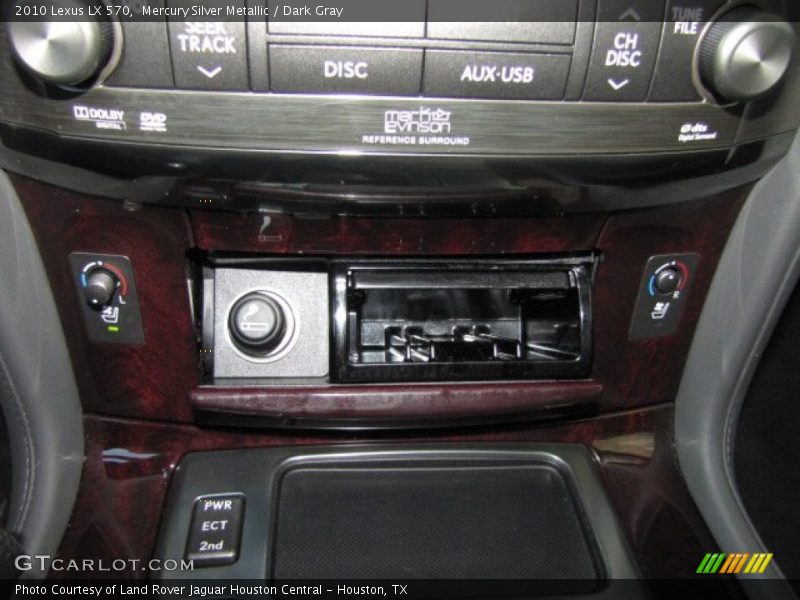 Mercury Silver Metallic / Dark Gray 2010 Lexus LX 570