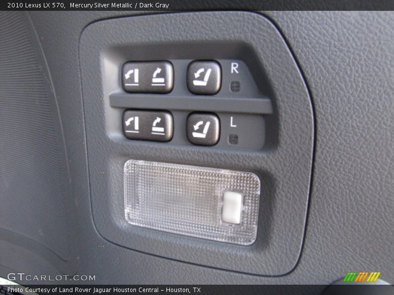 Mercury Silver Metallic / Dark Gray 2010 Lexus LX 570