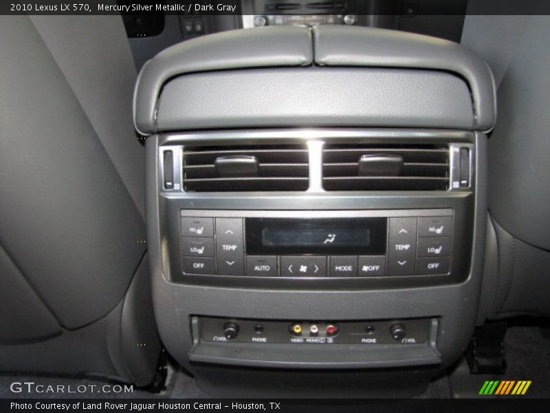 Mercury Silver Metallic / Dark Gray 2010 Lexus LX 570