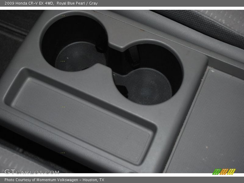 Royal Blue Pearl / Gray 2009 Honda CR-V EX 4WD