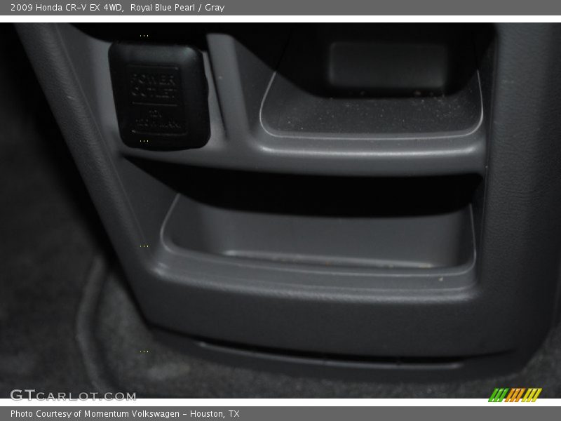 Royal Blue Pearl / Gray 2009 Honda CR-V EX 4WD