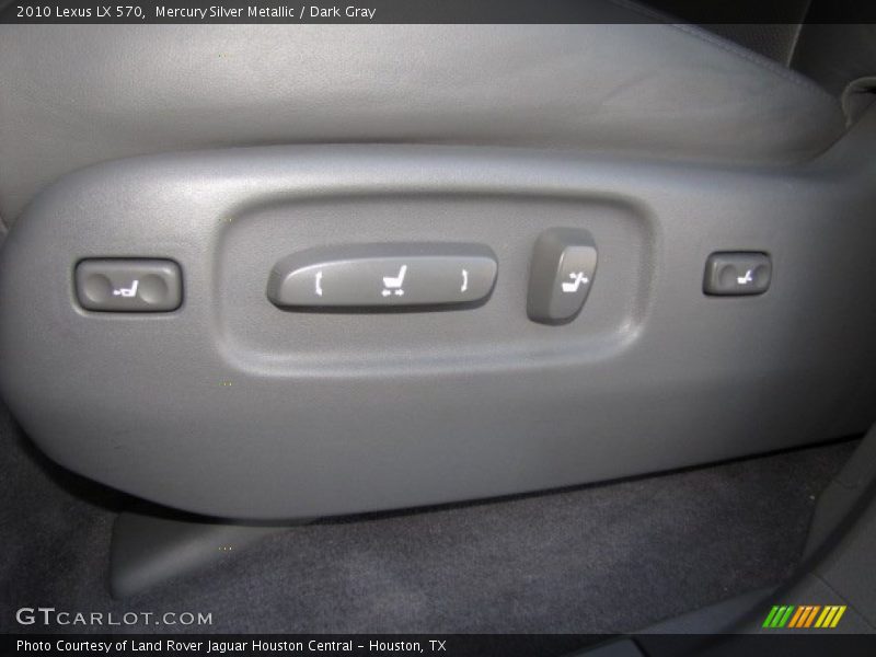 Mercury Silver Metallic / Dark Gray 2010 Lexus LX 570
