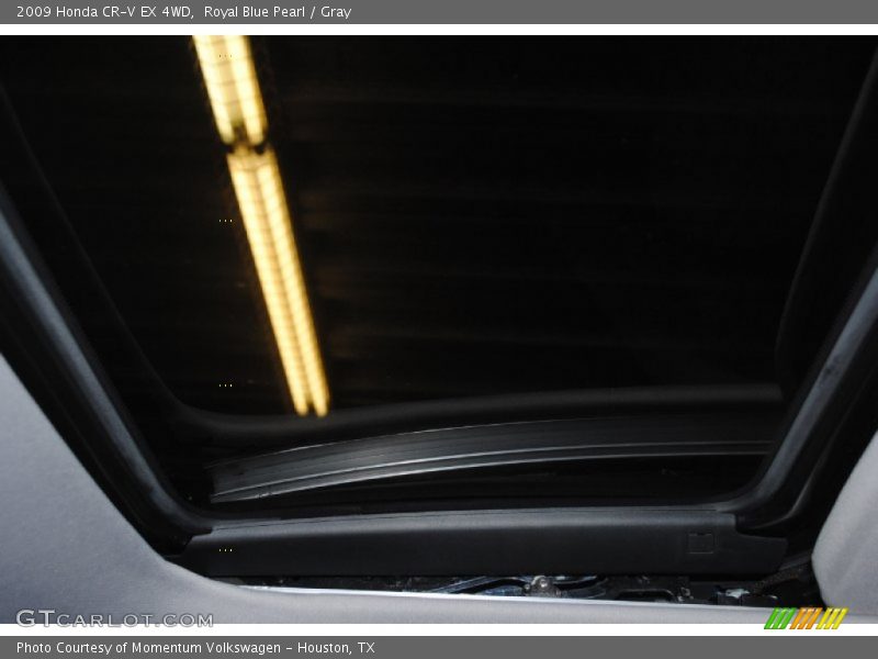 Royal Blue Pearl / Gray 2009 Honda CR-V EX 4WD