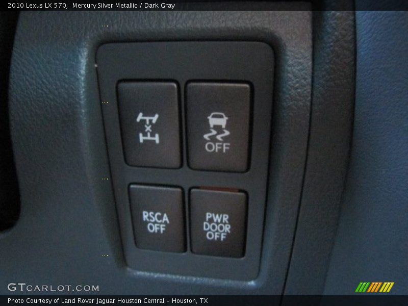 Mercury Silver Metallic / Dark Gray 2010 Lexus LX 570
