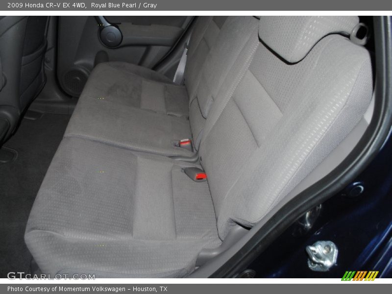 Royal Blue Pearl / Gray 2009 Honda CR-V EX 4WD
