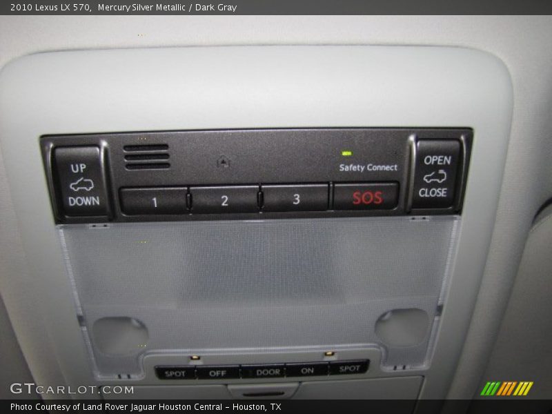 Mercury Silver Metallic / Dark Gray 2010 Lexus LX 570