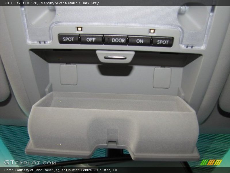Mercury Silver Metallic / Dark Gray 2010 Lexus LX 570