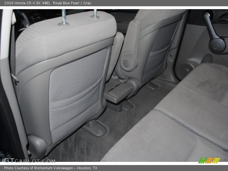 Royal Blue Pearl / Gray 2009 Honda CR-V EX 4WD