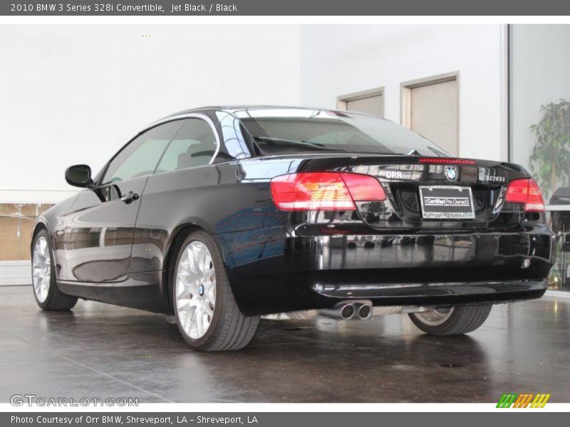 Jet Black / Black 2010 BMW 3 Series 328i Convertible