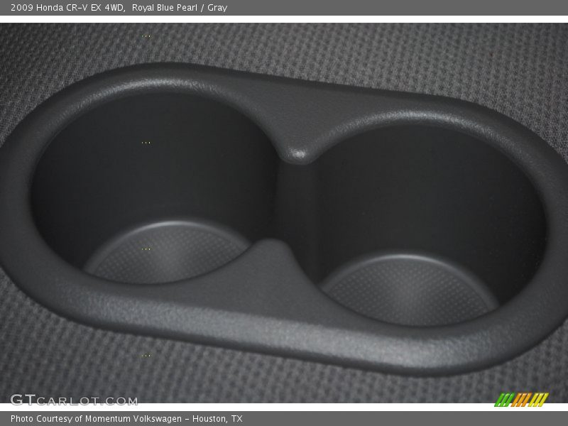 Royal Blue Pearl / Gray 2009 Honda CR-V EX 4WD