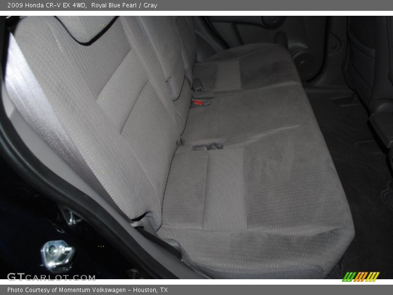 Royal Blue Pearl / Gray 2009 Honda CR-V EX 4WD