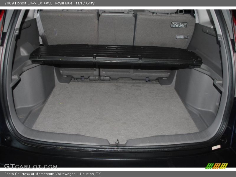 Royal Blue Pearl / Gray 2009 Honda CR-V EX 4WD