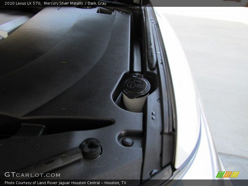 Mercury Silver Metallic / Dark Gray 2010 Lexus LX 570