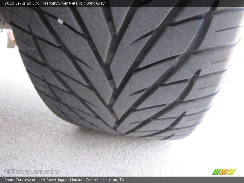 Mercury Silver Metallic / Dark Gray 2010 Lexus LX 570