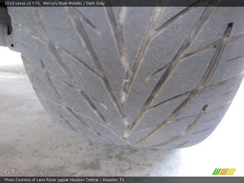 Mercury Silver Metallic / Dark Gray 2010 Lexus LX 570