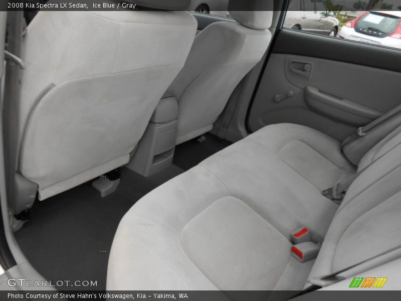 Ice Blue / Gray 2008 Kia Spectra LX Sedan