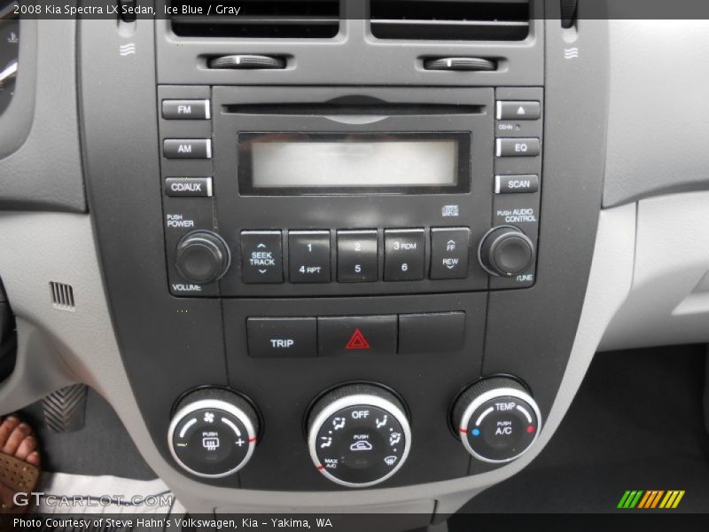 Ice Blue / Gray 2008 Kia Spectra LX Sedan