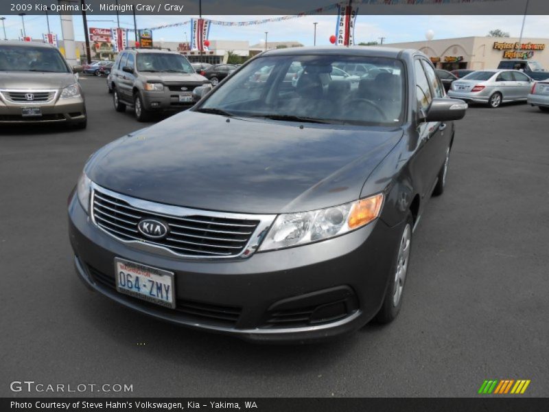 Midnight Gray / Gray 2009 Kia Optima LX