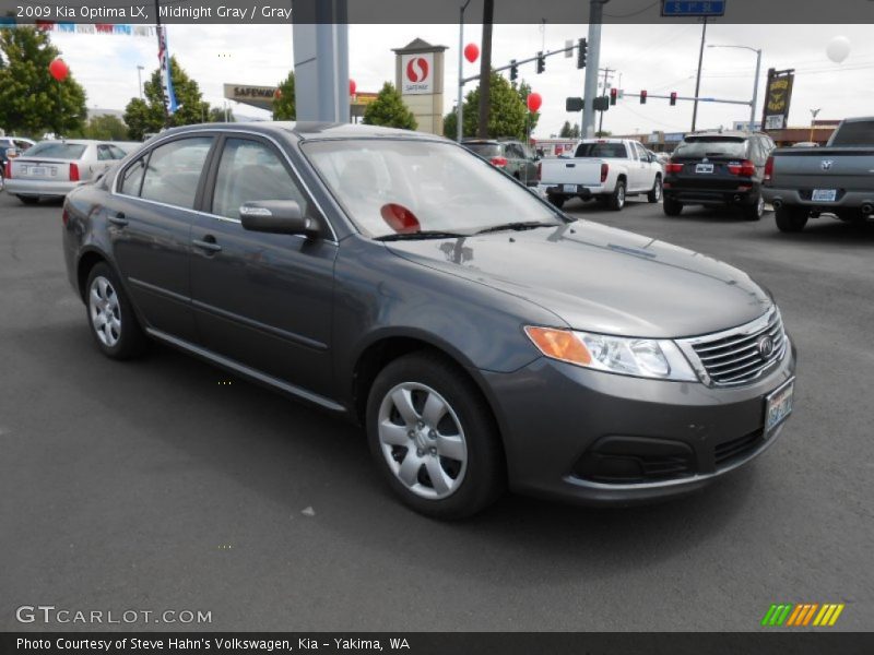 Midnight Gray / Gray 2009 Kia Optima LX