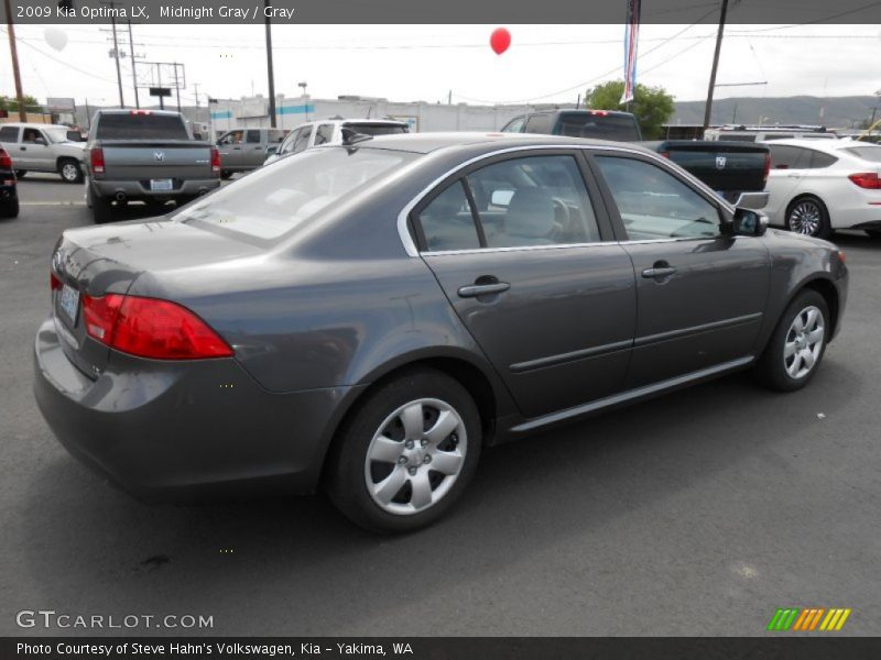 Midnight Gray / Gray 2009 Kia Optima LX