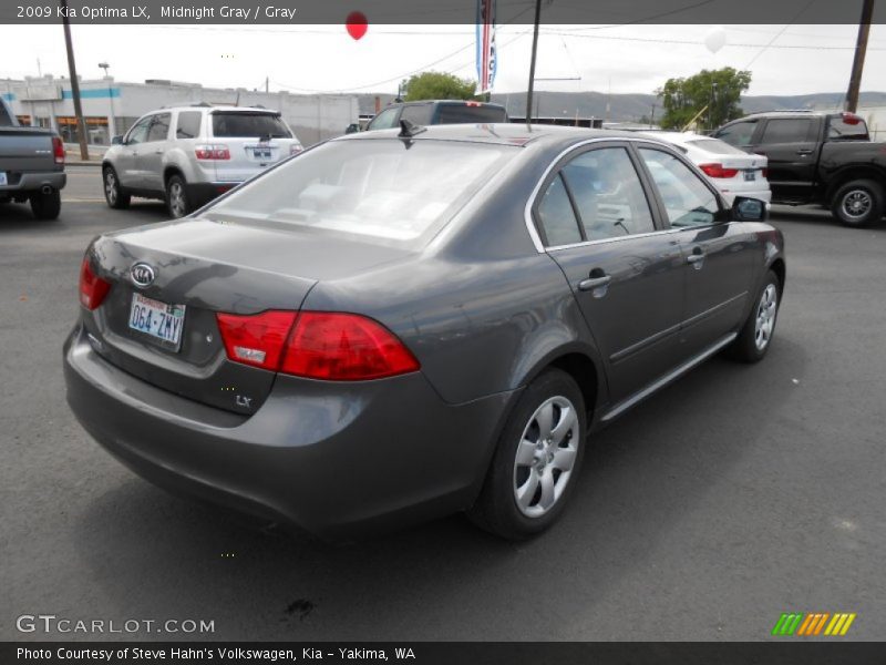 Midnight Gray / Gray 2009 Kia Optima LX