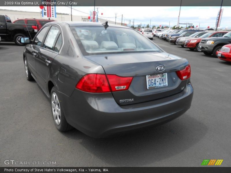 Midnight Gray / Gray 2009 Kia Optima LX