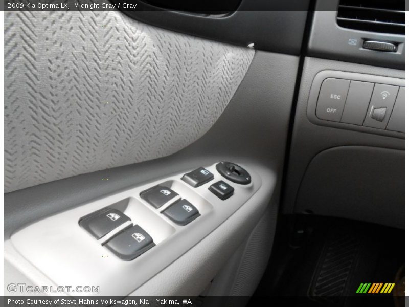 Midnight Gray / Gray 2009 Kia Optima LX