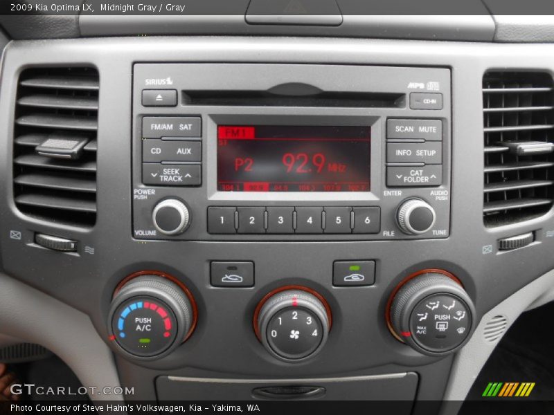 Midnight Gray / Gray 2009 Kia Optima LX