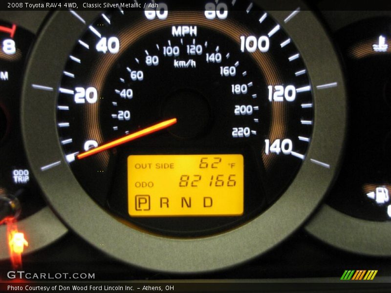 Classic Silver Metallic / Ash 2008 Toyota RAV4 4WD