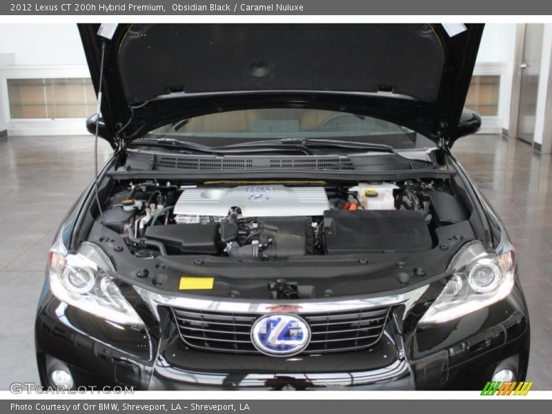 Obsidian Black / Caramel Nuluxe 2012 Lexus CT 200h Hybrid Premium