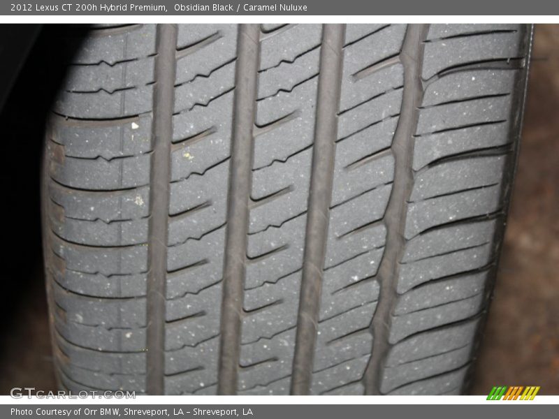 Obsidian Black / Caramel Nuluxe 2012 Lexus CT 200h Hybrid Premium