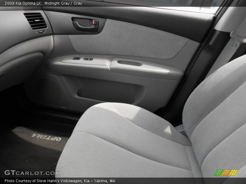 Midnight Gray / Gray 2009 Kia Optima LX