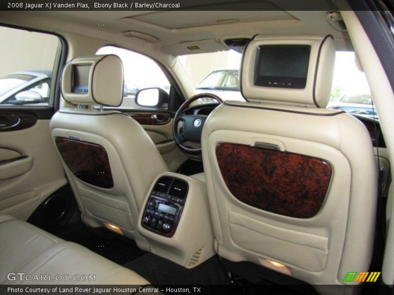 Ebony Black / Barley/Charcoal 2008 Jaguar XJ Vanden Plas