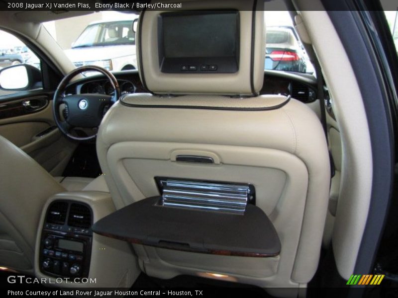 Ebony Black / Barley/Charcoal 2008 Jaguar XJ Vanden Plas