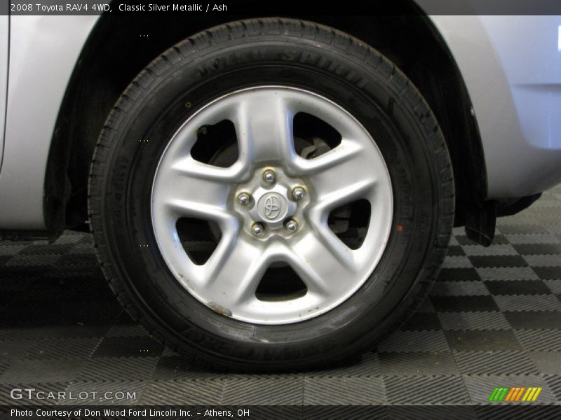 Classic Silver Metallic / Ash 2008 Toyota RAV4 4WD