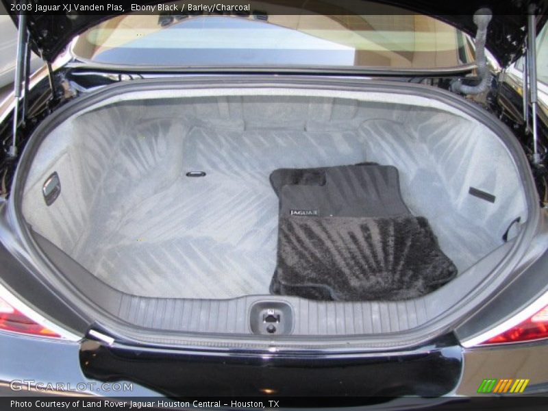 Ebony Black / Barley/Charcoal 2008 Jaguar XJ Vanden Plas