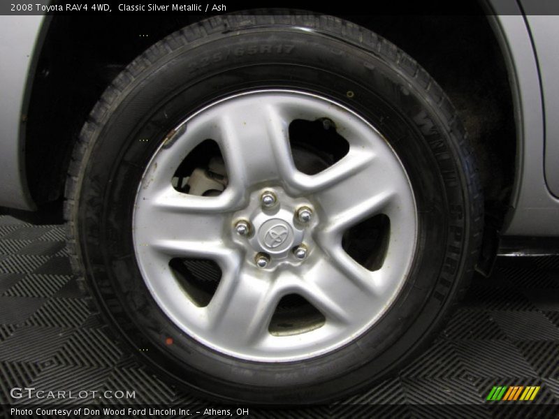 Classic Silver Metallic / Ash 2008 Toyota RAV4 4WD