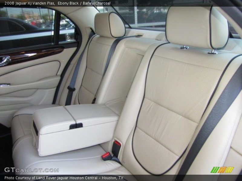 Ebony Black / Barley/Charcoal 2008 Jaguar XJ Vanden Plas