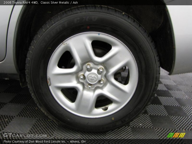 Classic Silver Metallic / Ash 2008 Toyota RAV4 4WD
