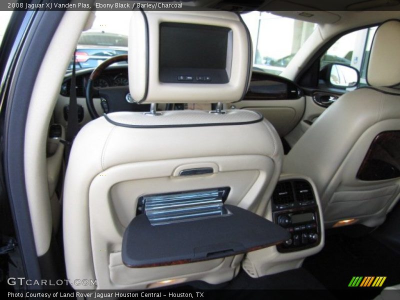 Ebony Black / Barley/Charcoal 2008 Jaguar XJ Vanden Plas