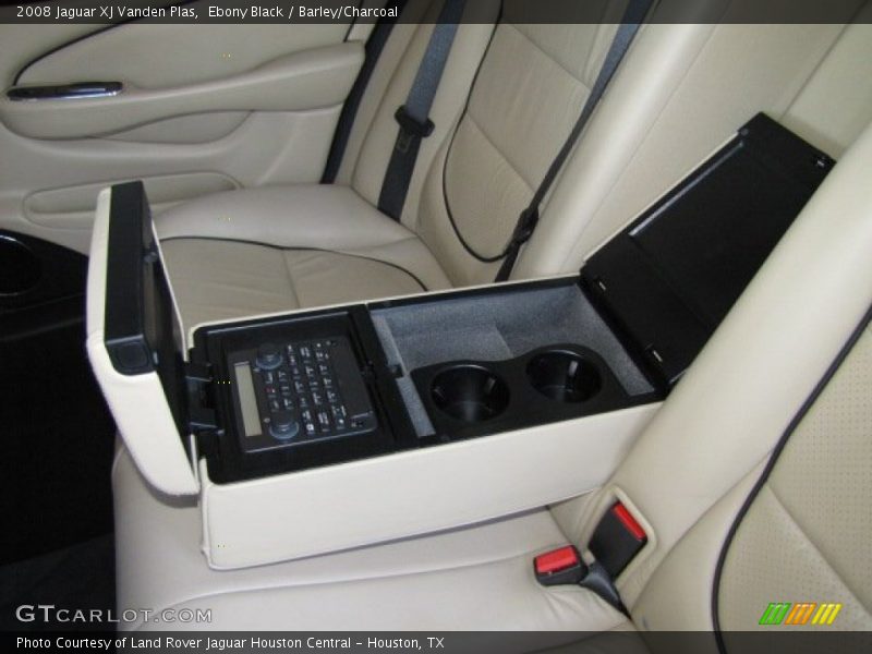 Ebony Black / Barley/Charcoal 2008 Jaguar XJ Vanden Plas