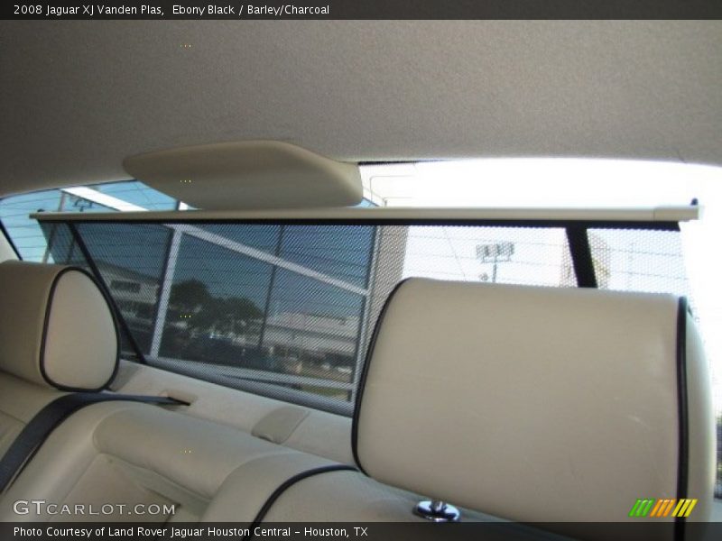 Ebony Black / Barley/Charcoal 2008 Jaguar XJ Vanden Plas