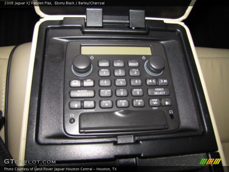 Ebony Black / Barley/Charcoal 2008 Jaguar XJ Vanden Plas