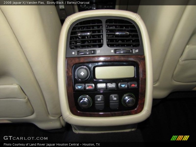 Ebony Black / Barley/Charcoal 2008 Jaguar XJ Vanden Plas