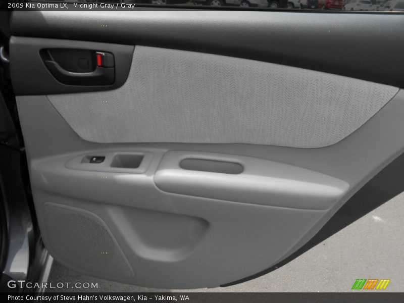 Midnight Gray / Gray 2009 Kia Optima LX