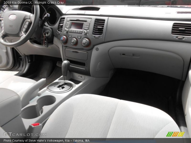 Midnight Gray / Gray 2009 Kia Optima LX