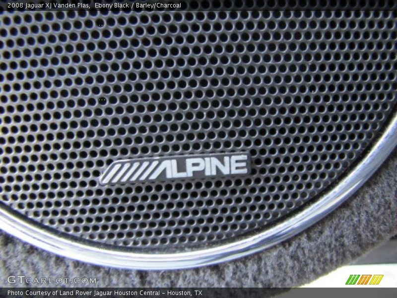 Ebony Black / Barley/Charcoal 2008 Jaguar XJ Vanden Plas